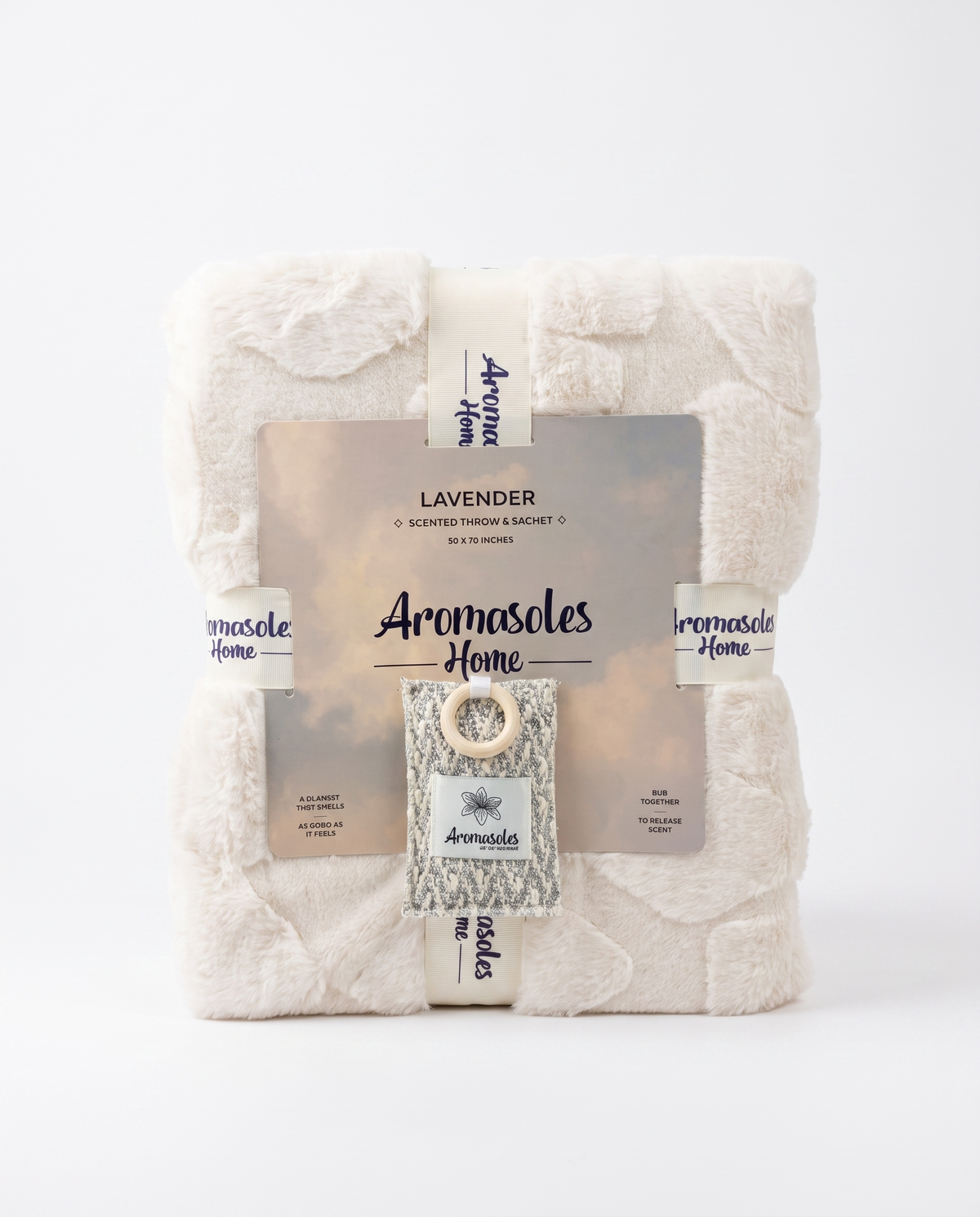Lavender Scented Bianca Stone Throw
