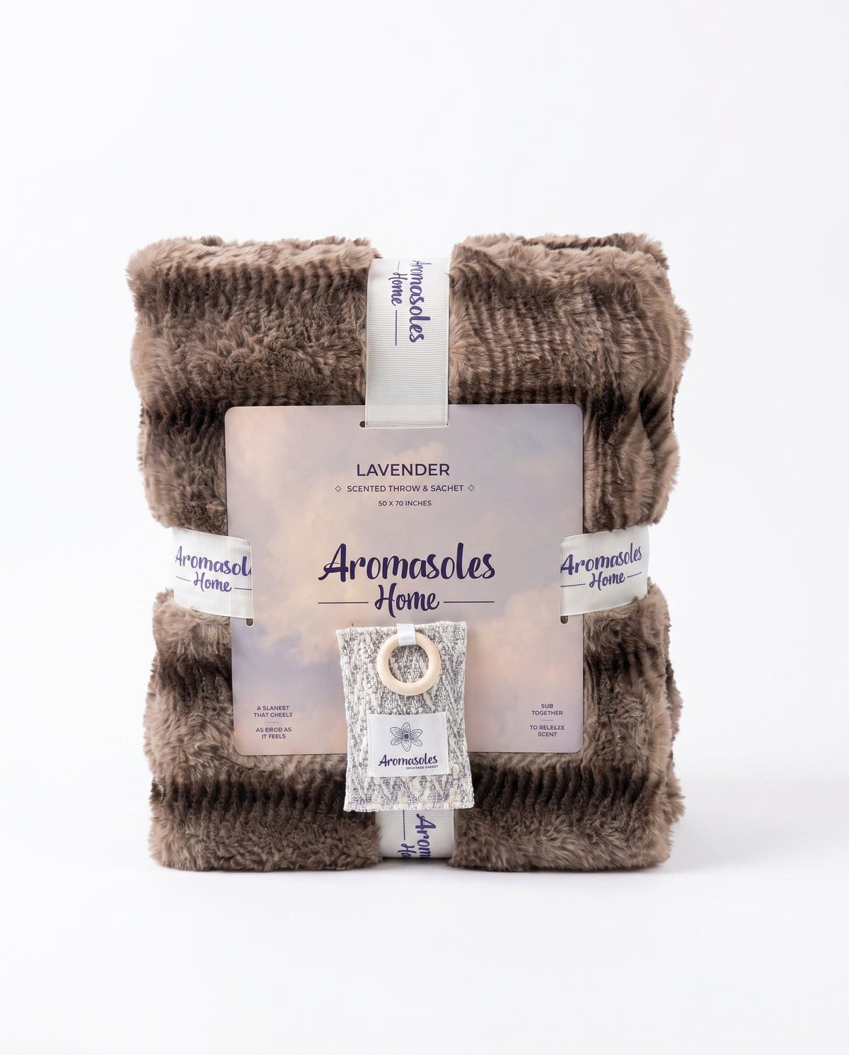 Lavender Scented Majestic Mink Throw